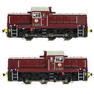 372-955 Class 14 D9523 BR Maroon (Wasp Stripes) -2