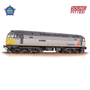 Class 47/3 47376 'Freightliner 1995' Freightliner Grey [W]