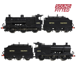 MR 3835 4F with Fowler Tender 43892 BR Black (British Railways)