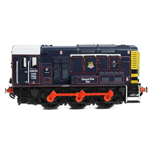 Class 08 08833 'Liverpool Street Pilot' BR/GER Lined Blue (Early Em.)