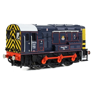 Class 08 08833 'Liverpool Street Pilot' BR/GER Lined Blue (Early Em.)