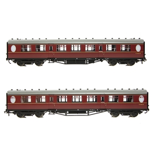 LNER Thompson Second Corridor BR Maroon