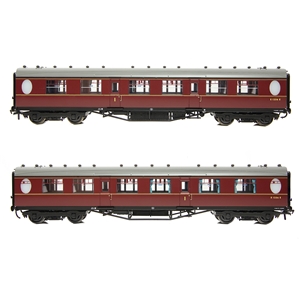 LNER Thompson Composite Corridor BR Maroon