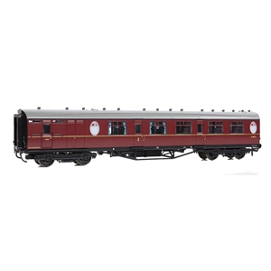 LNER Thompson Brake Composite Corridor BR Maroon