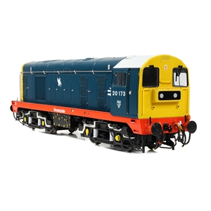 Class 20/0 Headcode Box 20173 'Wensleydale' BR Blue (Red Solebar)