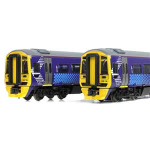 Class 158 2-Car DMU 158729 ScotRail Saltire