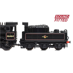 LMS Ivatt 2MT 46464 BR Lined Black (Late Crest)
