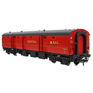 BR Mk1 POT Post Office Stowage Van W80423 Post Office Red