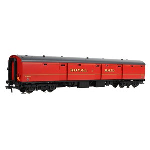 BR Mk1 POT Post Office Stowage Van W80423 Post Office Red
