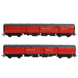 BR Mk1 POT Post Office Stowage Van W80423 Post Office Red