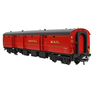 BR Mk1 POT Post Office Stowage Van W80417 Post Office Red