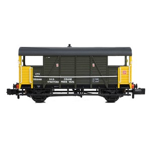 SE&CR 25T 'Dance Hall' Brake Van BR Crane Mess Van