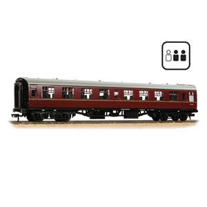 BR Mk1 TSO Tourist Second Open BR Maroon [PF]