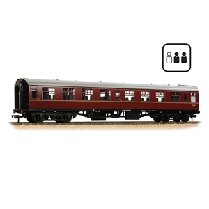 BR Mk1 TSO Tourist Second Open BR Maroon [PF]