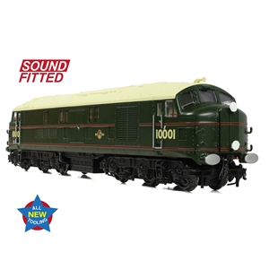 LMS 10001 BR Lined Green (Late Crest)