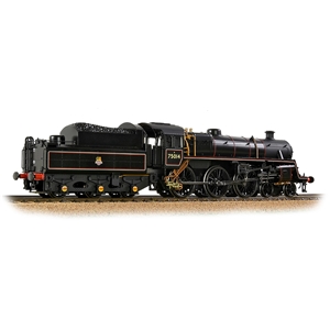 31-117 BR Standard 4MT BR2 Tender 75014 BR Lined Black (Early Emblem)