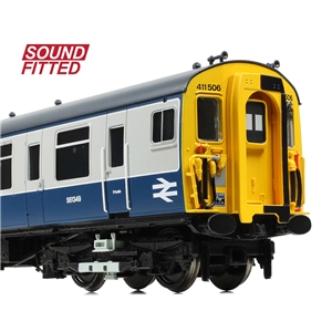 31-421SF Class 411 4-CEP 4-Car EMU (Refurbished) 411506 BR Blue & Grey sound fitted -6