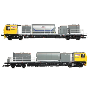 31-578 Windhoff MPV 2-Car Set Network Rail Yellow - side