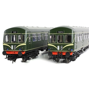 32-285A Class 101 2-Car DMU BR Green (Speed Whiskers) -5