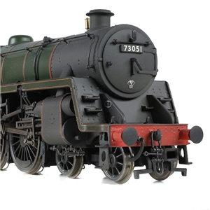 32-511 BR Standard 5MT BR1G Tender 73051 BR Lined Green (Late Crest) Weathered - Boiler