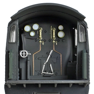 32-511 BR Standard 5MT BR1G Tender 73051 BR Lined Green (Late Crest) Weathered - Cab