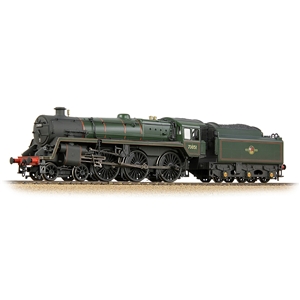 32-511 BR Standard 5MT BR1G Tender 73051 BR Lined Green (Late Crest) Weathered