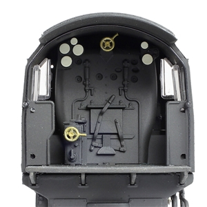 32-956 BR Standard 4MT with BR1B Tender 76066 BR Lined Black (Late Crest -3