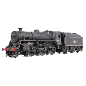 32-956 BR Standard 4MT with BR1B Tender 76066 BR Lined Black (Late Crest -6