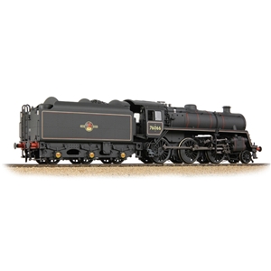 32-956 BR Standard 4MT with BR1B Tender 76066 BR Lined Black (Late Crest) -7