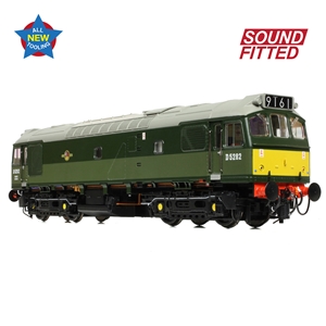 Class 25/2 D5282 BR Two-Tone Green (Small Yellow Panels)