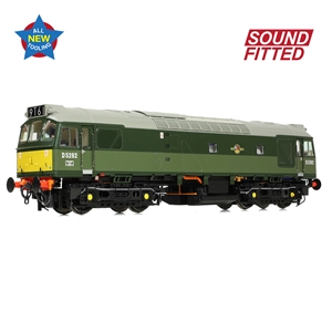 Class 25/2 D5282 BR Two-Tone Green (Small Yellow Panels)