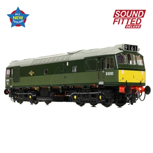 Class 25/2 D5282 BR Two-Tone Green (Small Yellow Panels)  