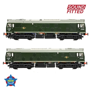 Class 25/1 D5225 BR Green (Small Yellow Panels)
