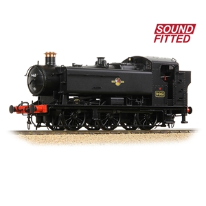 35-027ASF GWR 94XX Pannier Tank 9463 BR Black (Late Crest)