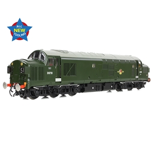 35-302 Class 37/0 Split Headcode D6710 BR Green (Late Crest)  -1