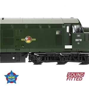 35-302SF Class 37/0 Split Headcode D6710 BR Green (Late Crest)  SOUND FITTED -4