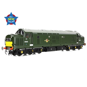 35-306 Class 37/0 Centre Headcode D6829 BR Green (Small Yellow Panels)