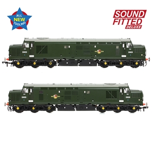 35-306SFX Class 37/0 Centre Headcode D6829 BR Green (Small Yellow Panels) SOUND FITTED DELUXE