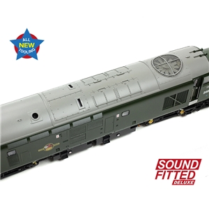 35-306SFX Class 37/0 Centre Headcode D6829 BR Green (Small Yellow Panels) SOUND FITTED DELUXE