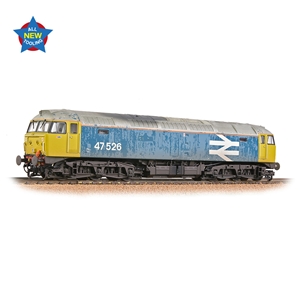 35-421 Class 47/4 47526 BR Blue (Large Logo) 