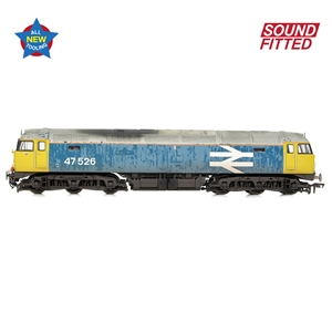 35-421SF Class 47/4 47526 BR Blue (Large Logo) SOUND FITTED -10