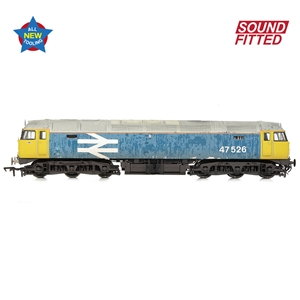 35-421SF Class 47/4 47526 BR Blue (Large Logo) SOUND FITTED -9