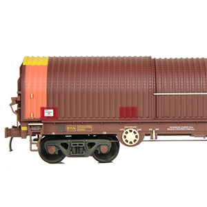 37-629A BRA Steel Carrier (Ex-EWS) DB Schenker Weathered -2