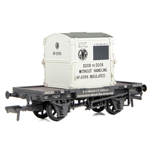 37-975B Conflat Wagon GWR Grey With 