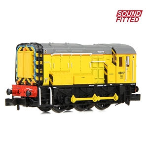 371-011SF Class 08 08417 Network Rail Yellow -4