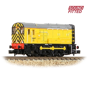 371-011SF Class 08 08417 Network Rail Yellow
