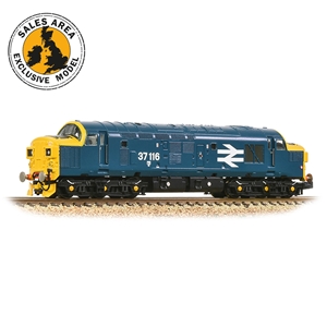 371-450SD Class 37/0 37116 BR Blue (Large Logo)