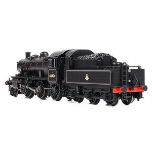 372-626B - LMS Ivatt 2MT 46474 BR Lined Black (Early Emblem) - 3