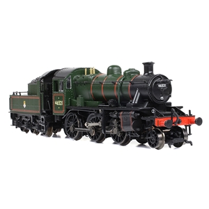 372-630 - LMS Ivatt 2MT 46521 BR Lined Green (Early Emblem) - 2