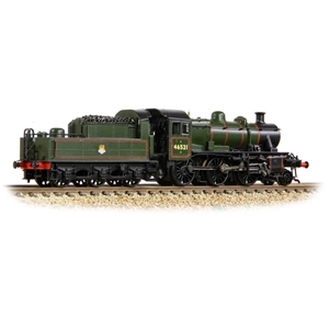 372-630 - LMS Ivatt 2MT 46521 BR Lined Green (Early Emblem) - 3